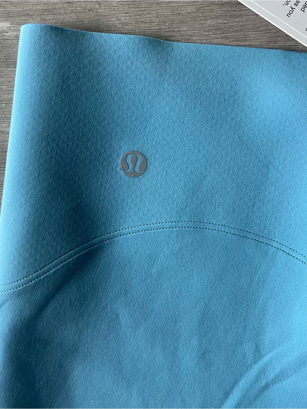 Size 8 NWT lululemon Glow Up Super-High-Rise SHR Tight 25" in Washed Blue - Picture 6 of 6